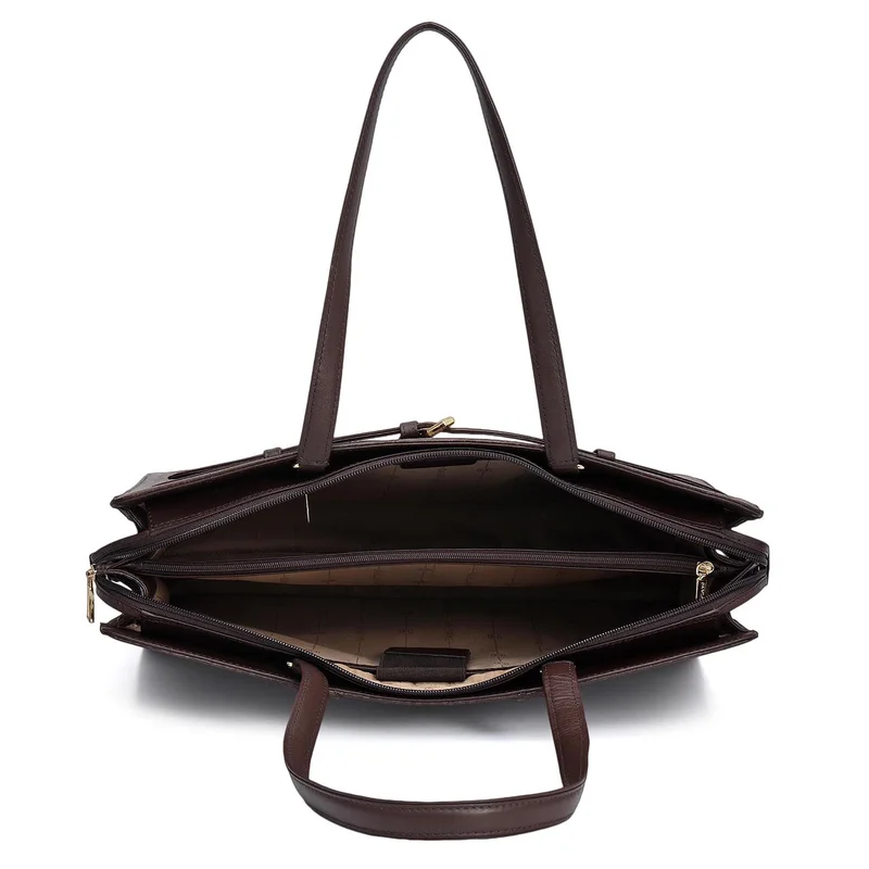 Da Milano Date Siena Monogram Leather Shoulder Bag - Date for Women | Best Price UAE